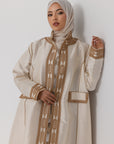 Golden Whisper Abaya